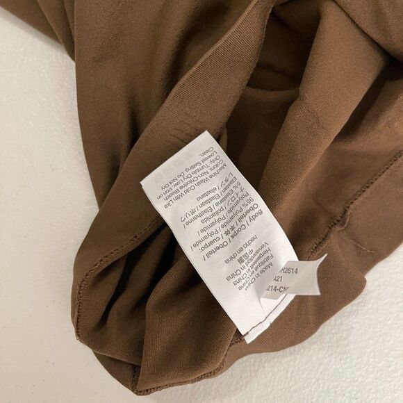 J Crew Tank Top Women's XXL Brown Reversible Sleeveless Basic Layering NWT - Picture 11 of 11